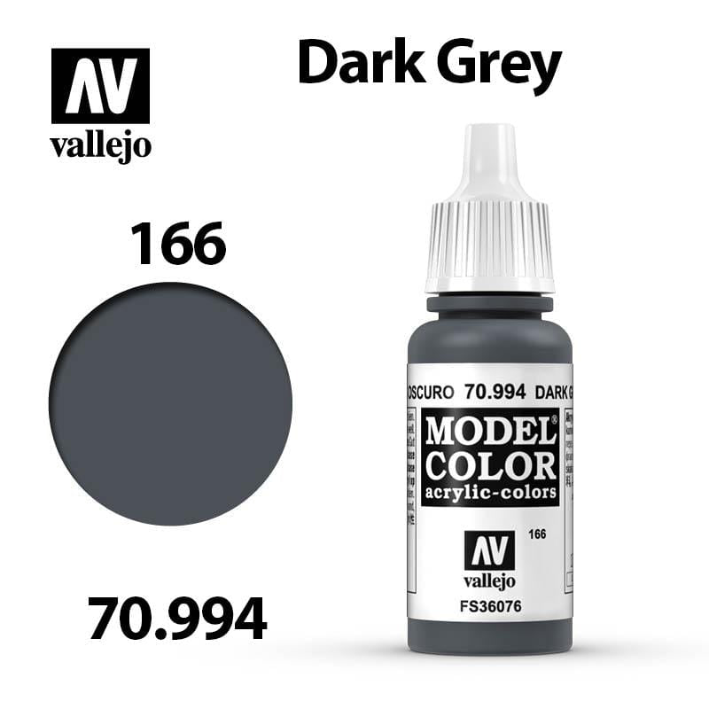 Vallejo Model Color - Dark Grey 17ml - Val70994 (166)