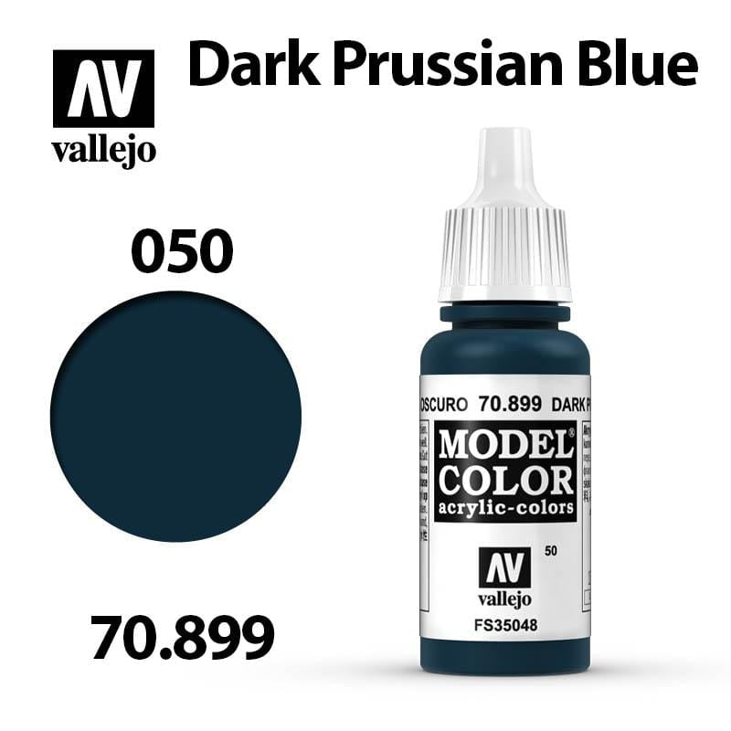 Vallejo Model Color - Dark Prussian Blue 17ml - Val70899 (050)