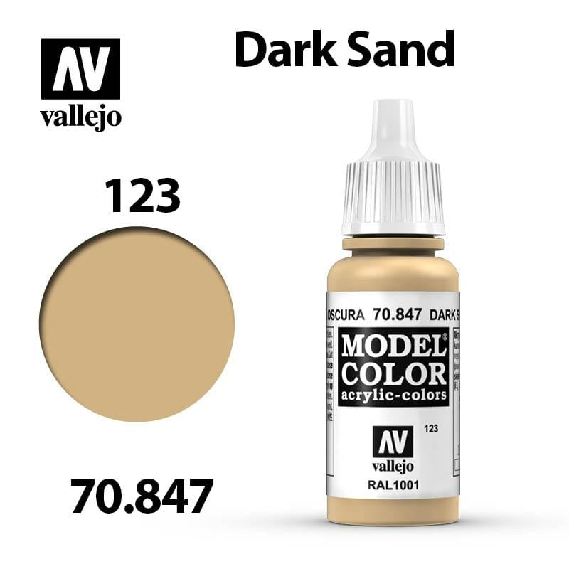 Vallejo Model Color - Dark Sand 17ml - Val70847 (123)