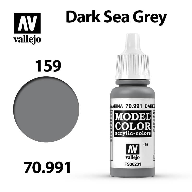Vallejo Model Color - Dark Sea Grey 17ml - Val70991 (159)