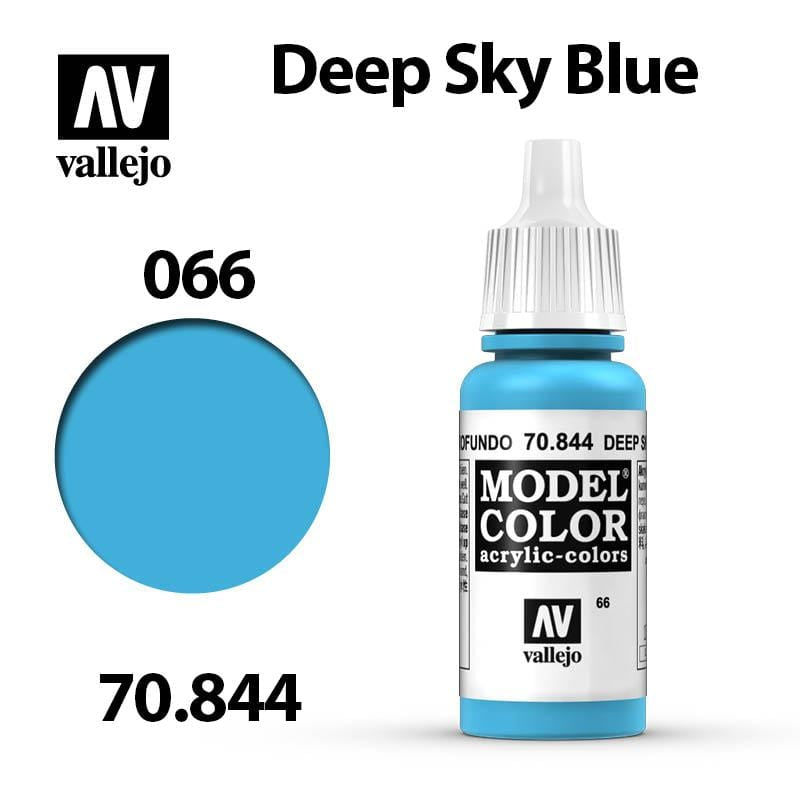 Vallejo Model Color - Deep Sky Blue 17ml - Val70844 (066)