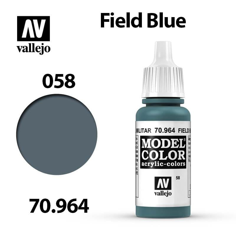 Vallejo Model Color - Field Blue 17ml - Val70964 (058)