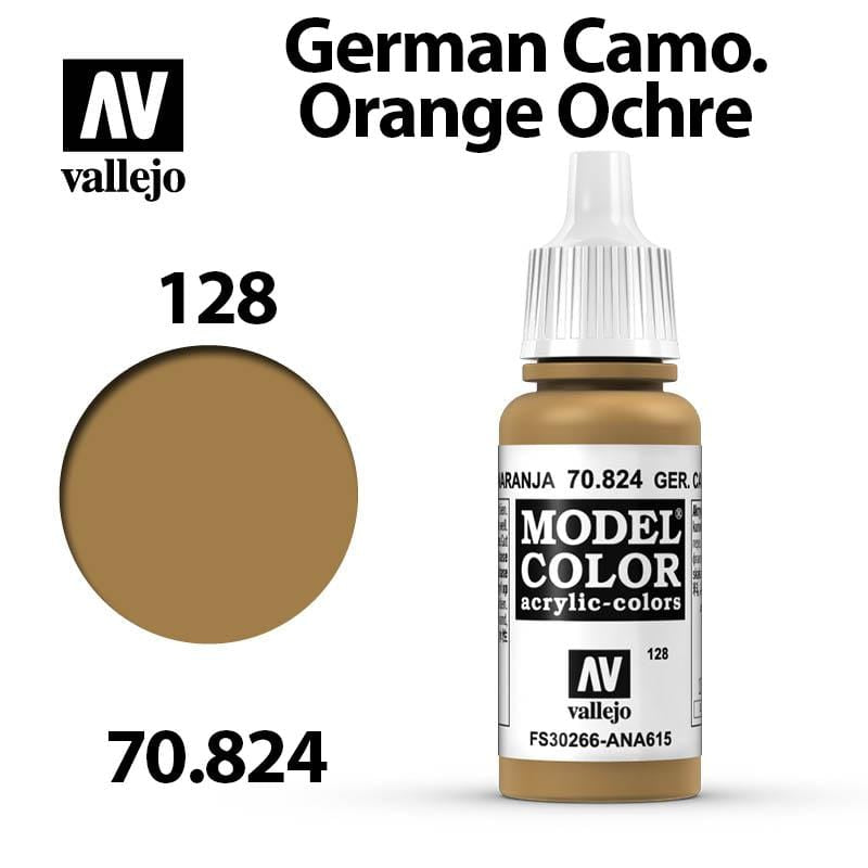 Vallejo Model Color - German Camo Orange Ochre 17ml - Val70824 (128)
