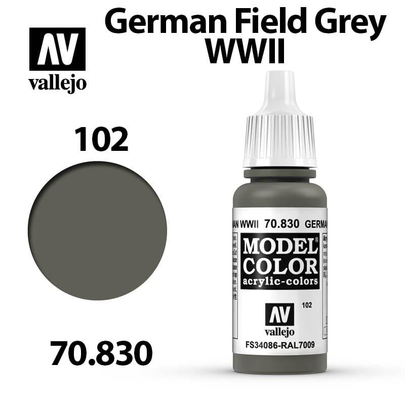 Vallejo Model Color - German Fieldgrey WWII 17ml - Val70830 (102)