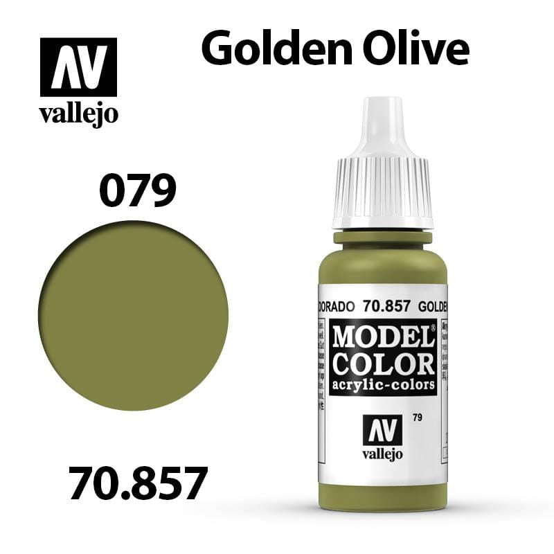 Vallejo Model Color - Golden Olive 17ml - Val70857 (079)