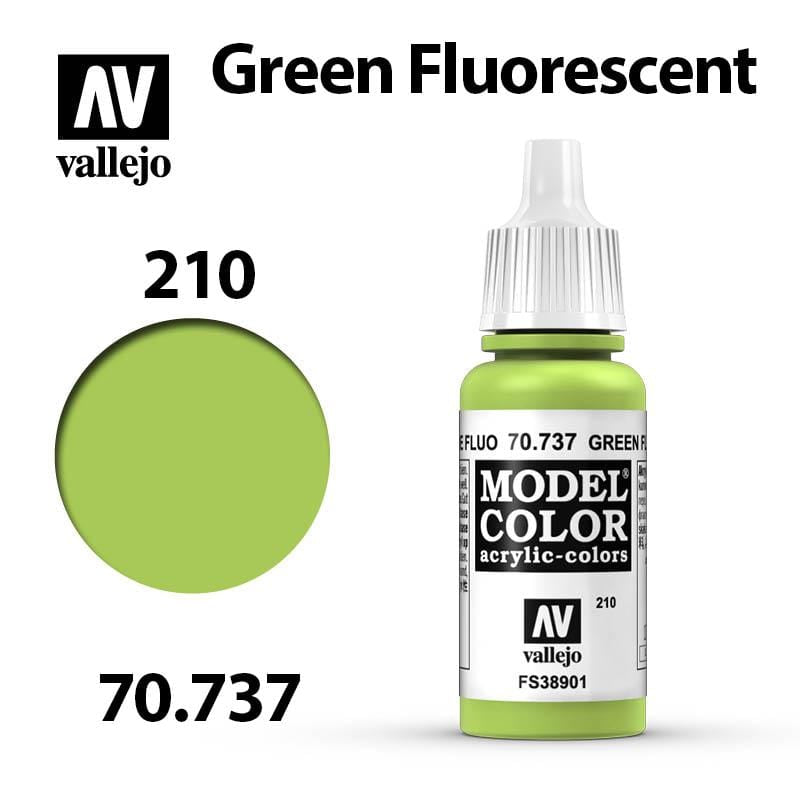 Vallejo Model Color - Green Fluo 17ml - Val70737 (210)
