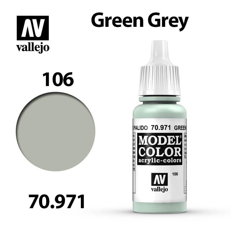 Vallejo Model Color - Green Grey 17ml - Val70971 (106)