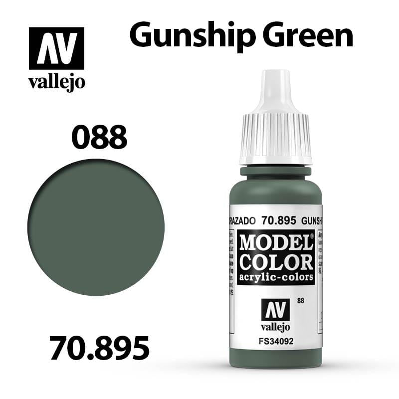 Vallejo Model Color - Gunship Green 17ml - Val70895 (088)