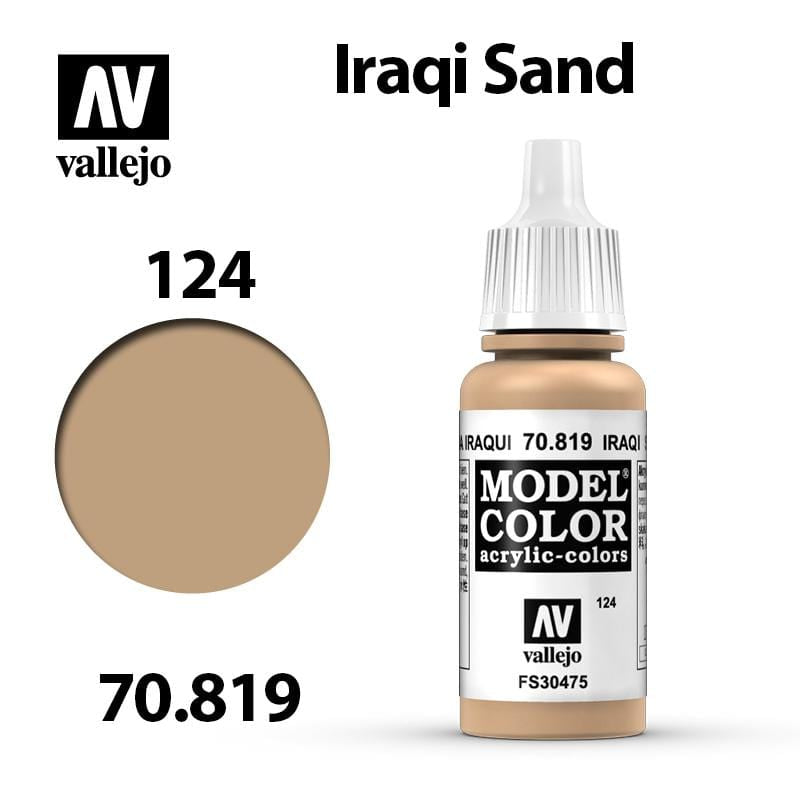 Vallejo Model Color - Iraqui Sand 17ml - Val70819 (124)