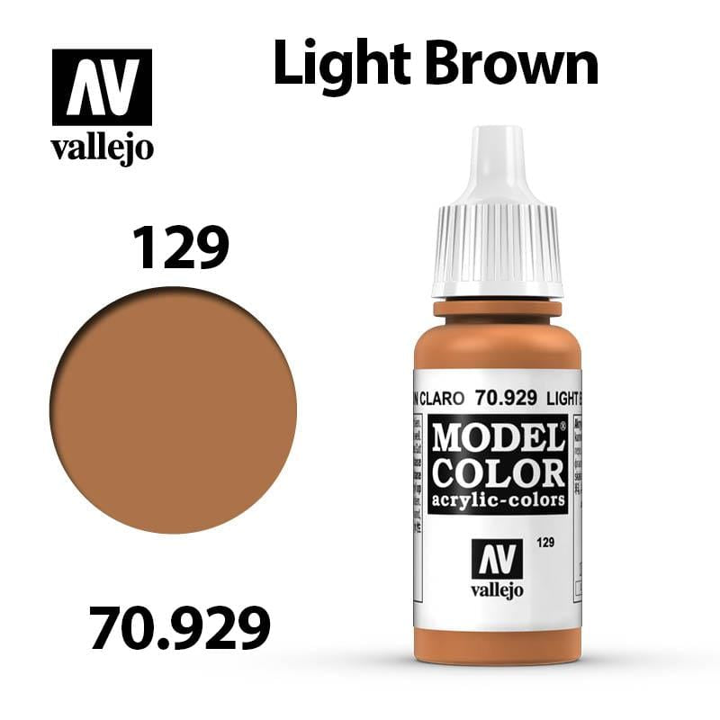 Vallejo Model Color - Light Brown 17ml - Val70929 (129)