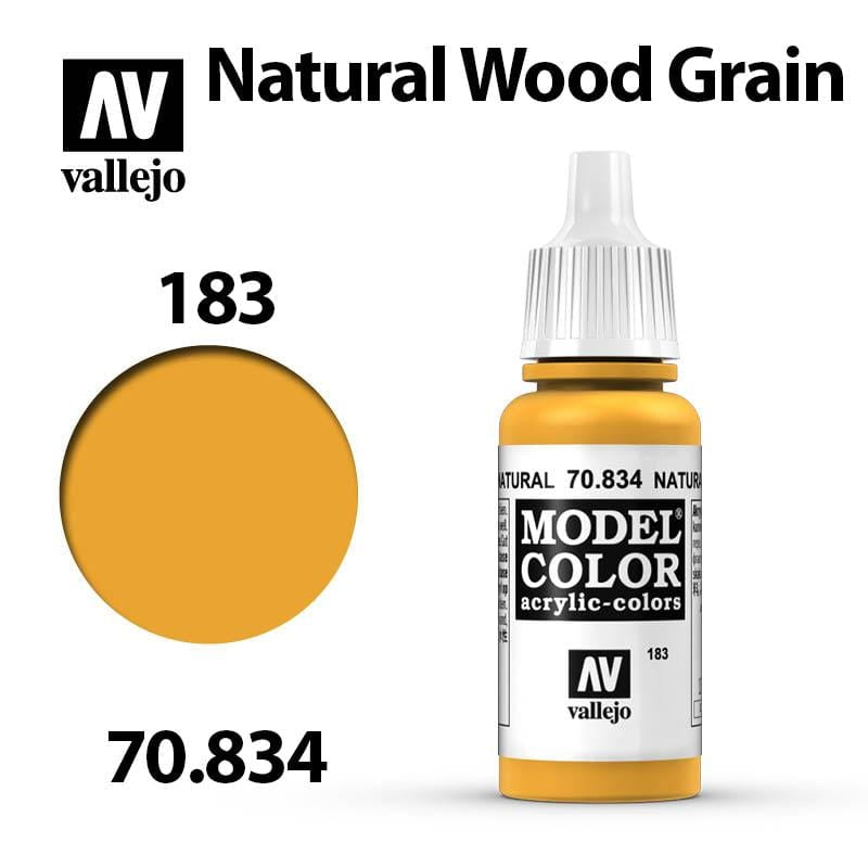 Vallejo Model Color - Natural Wood Grain 17ml - Val70834 (183)