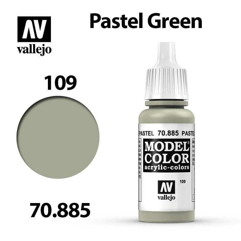 Vallejo Model Color - Pastel Green 17ml - Val70885 (109)