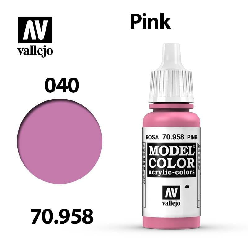 Vallejo Model Color - Pink 17ml - Val70958 (040)