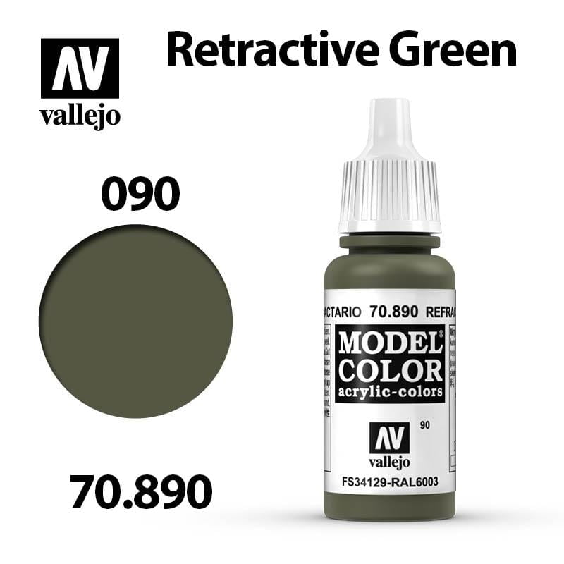 Vallejo Model Color - Retractive Green 17ml - Val70890 (090)