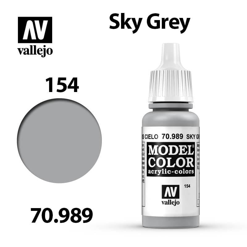 Vallejo Model Color - Sky Grey 17ml - Val70989 (154)