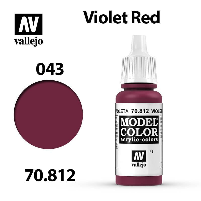 Vallejo Model Color - Violet Red 17ml - Val70812 (043)
