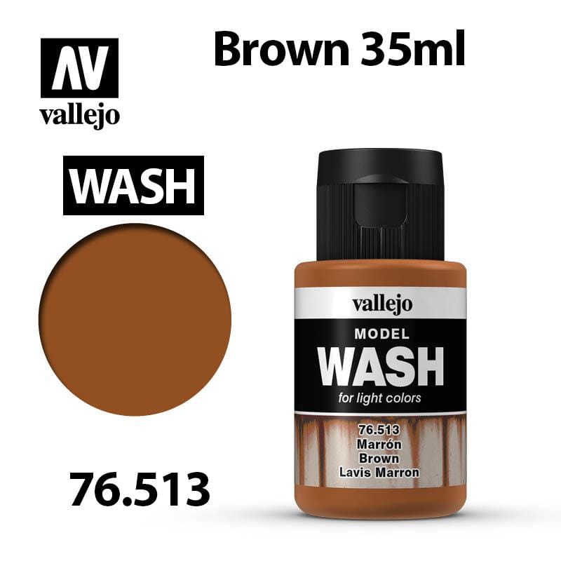 Vallejo Model Wash - Brown 35ml - Val76513