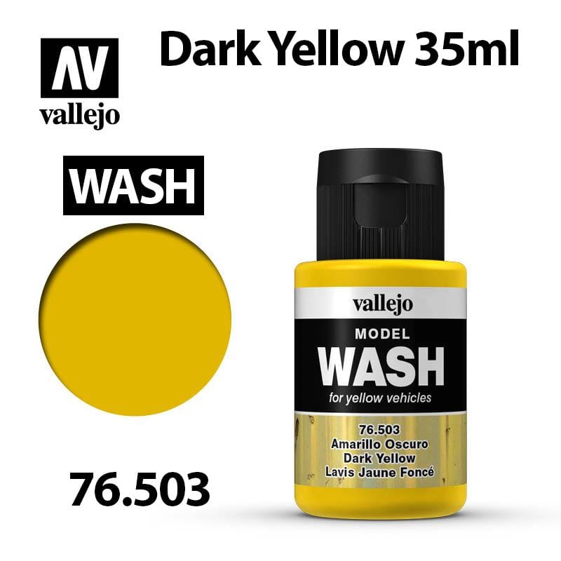 Vallejo Model Wash - Dark Yellow 35ml - Val76503