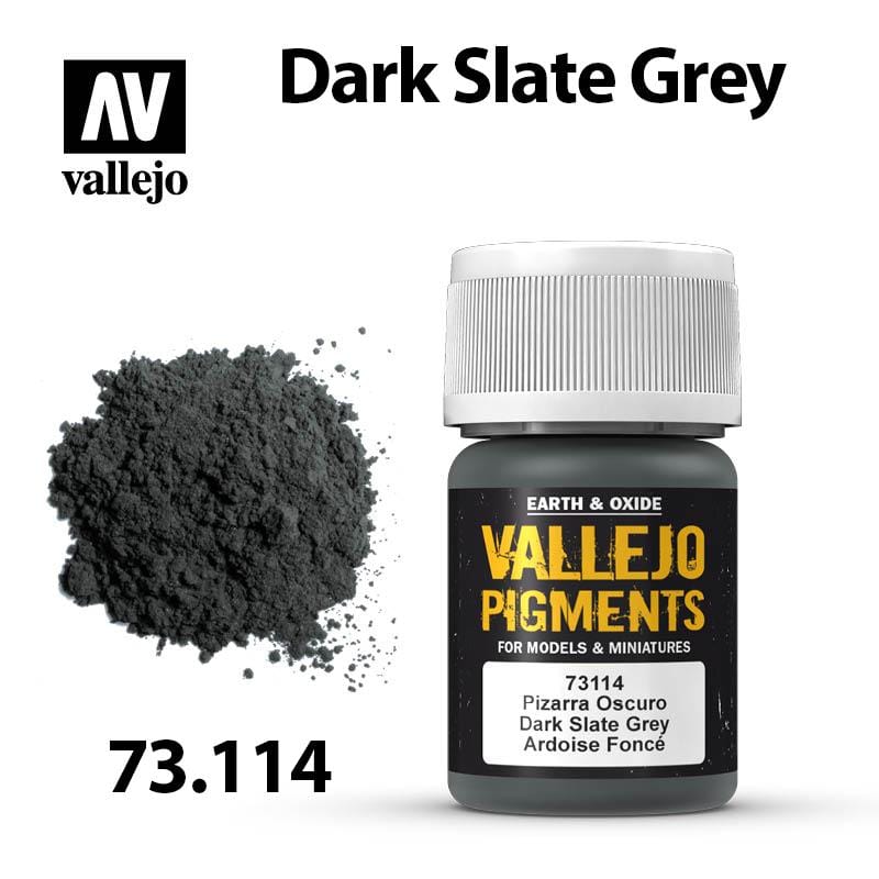 Vallejo Pigments - Dark Slate Grey 35ml - Val73114