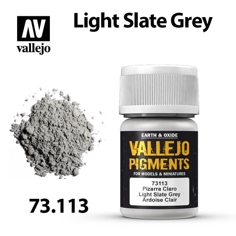 Vallejo Pigments - Light Slate Grey 35ml - Val73113