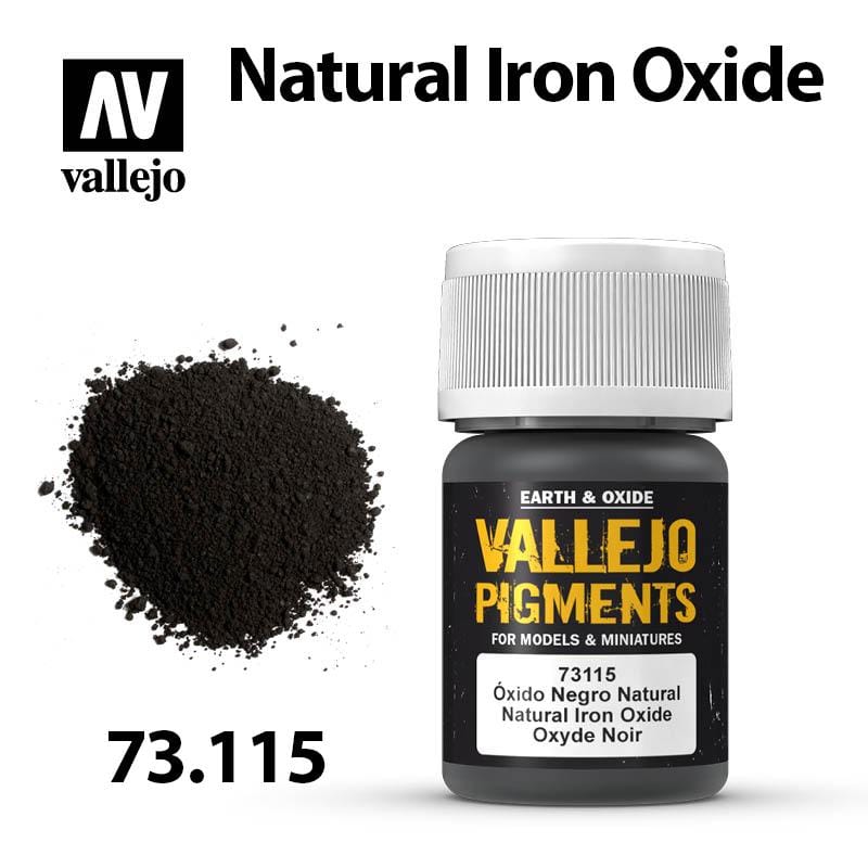 Vallejo Pigments - Natural Iron Oxide 35ml - Val73115