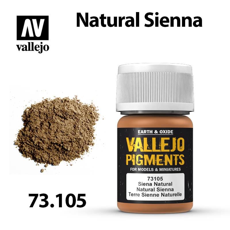 Vallejo Pigments - Natural Sienna 35ml - Val73105