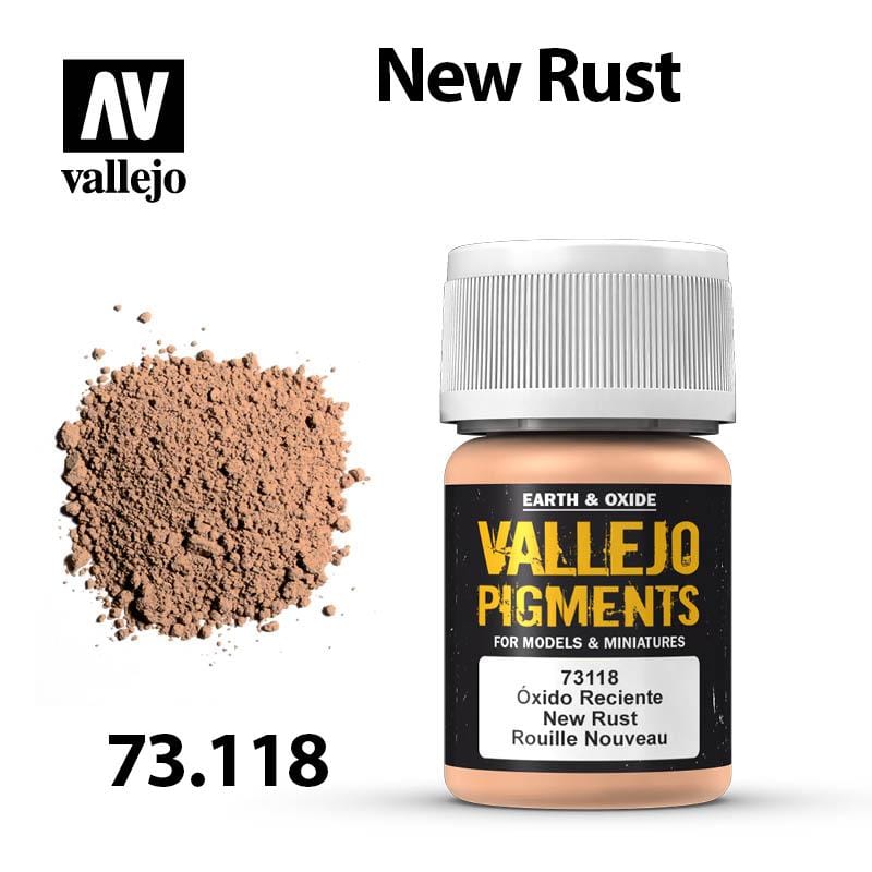 Vallejo Pigments - New Rust 35ml - Val73118