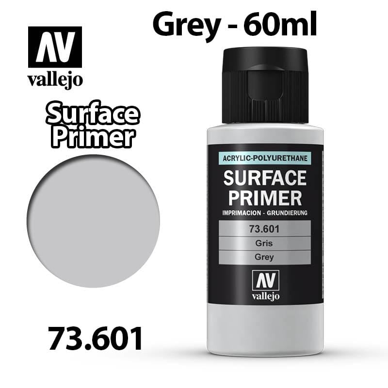 Vallejo Surface Primer - Grey 60ml - Val73601