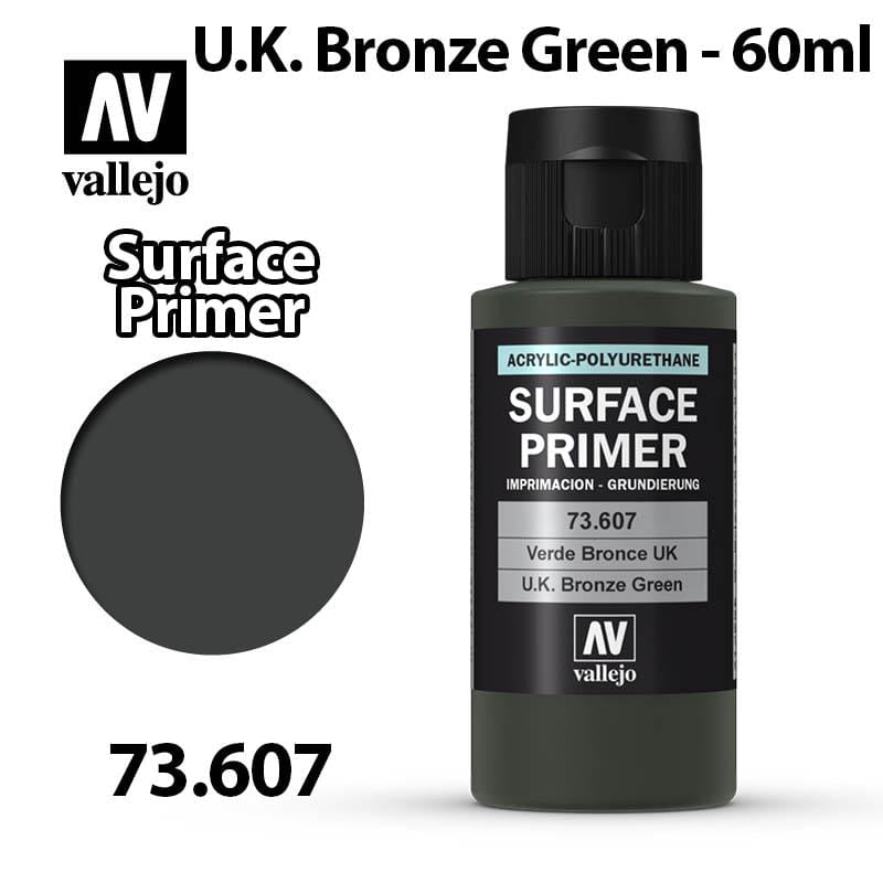 Vallejo Surface Primer - UK Bronze Green 60ml - Val73607
