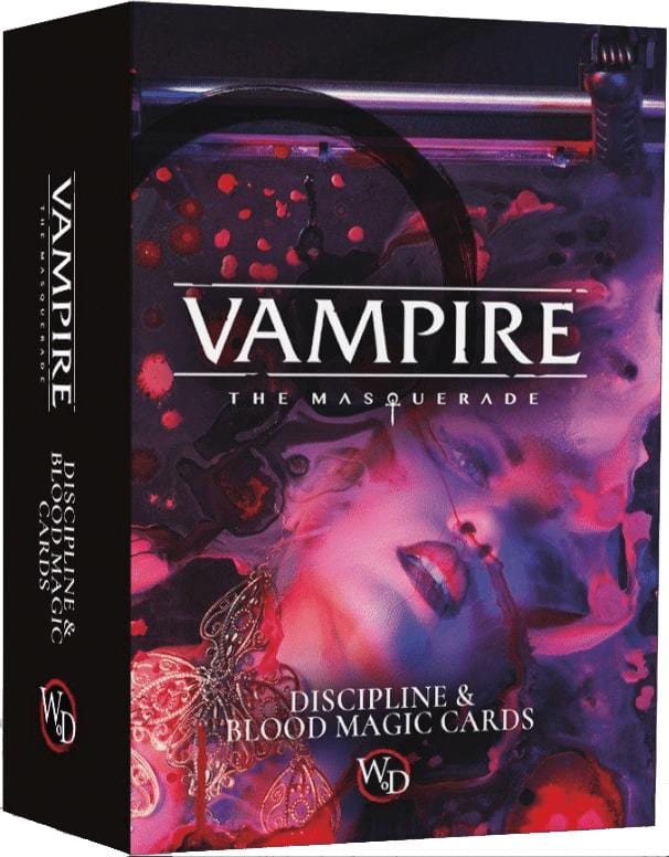 Vampire the Masquerade Discipline & Blood Magic Cards