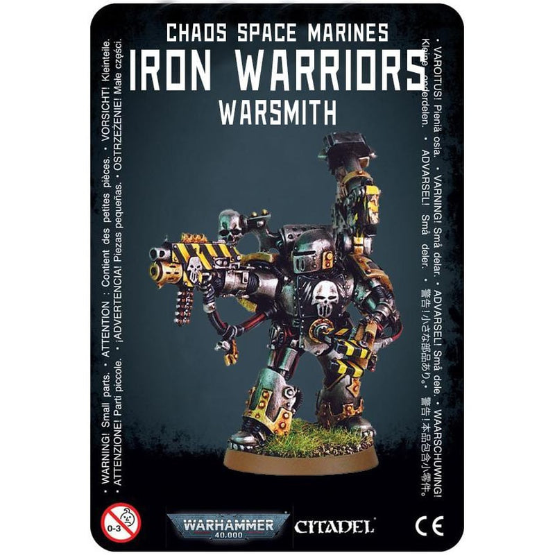Chaos Space Marines Iron Warriors Warsmith (Metal) ( 2066-MW )