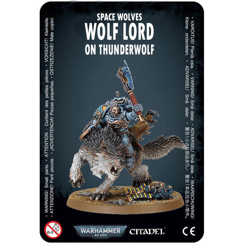 Space Wolves Wolf Lord on Thunderwolf ( 53-41-W )