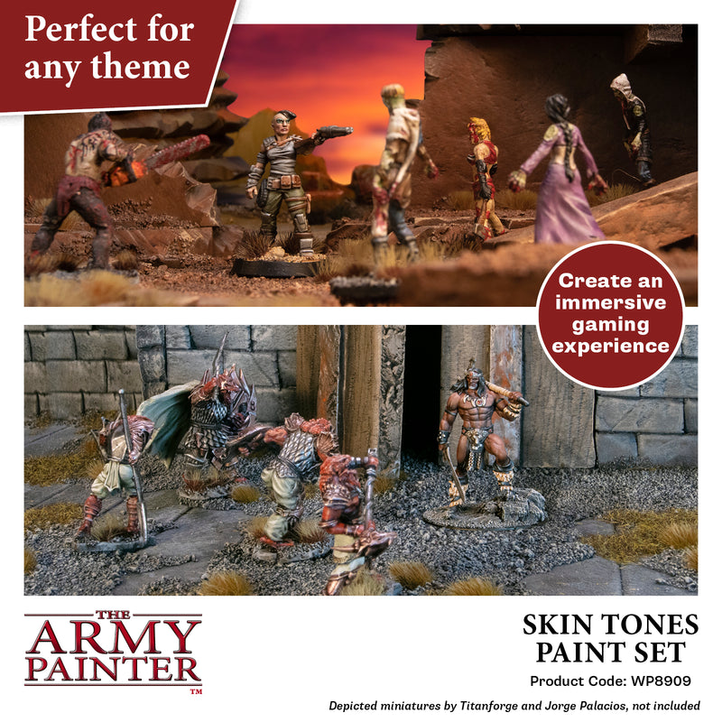 Army Painter Skin Tones Paint Set ( WP8909 )
