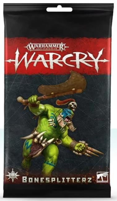 Warcry: Rules Cards - Bonesplitterz ( 111-16-N ) - Used