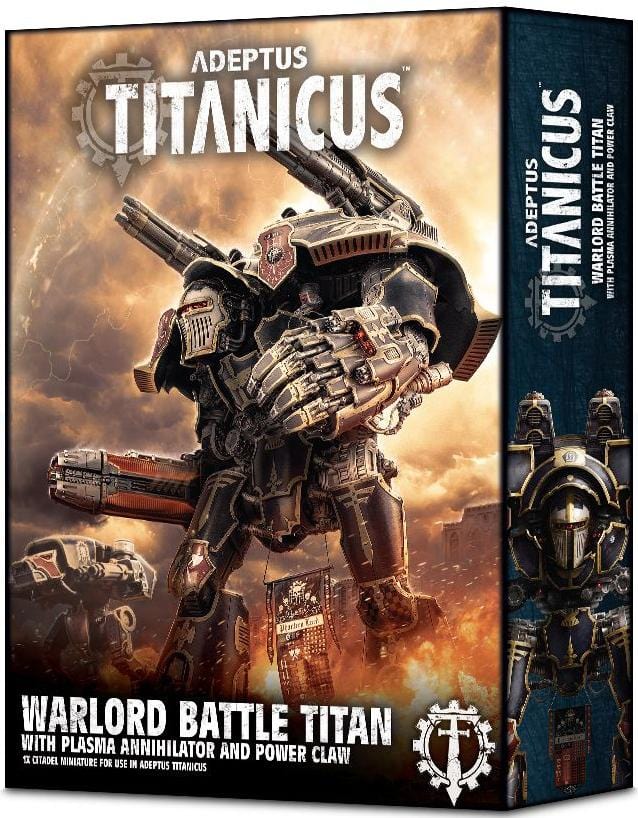 Adeptus Titanicus: Warlord Battle Titan with Plasma Annihilator and Power Claw ( 400-22 )