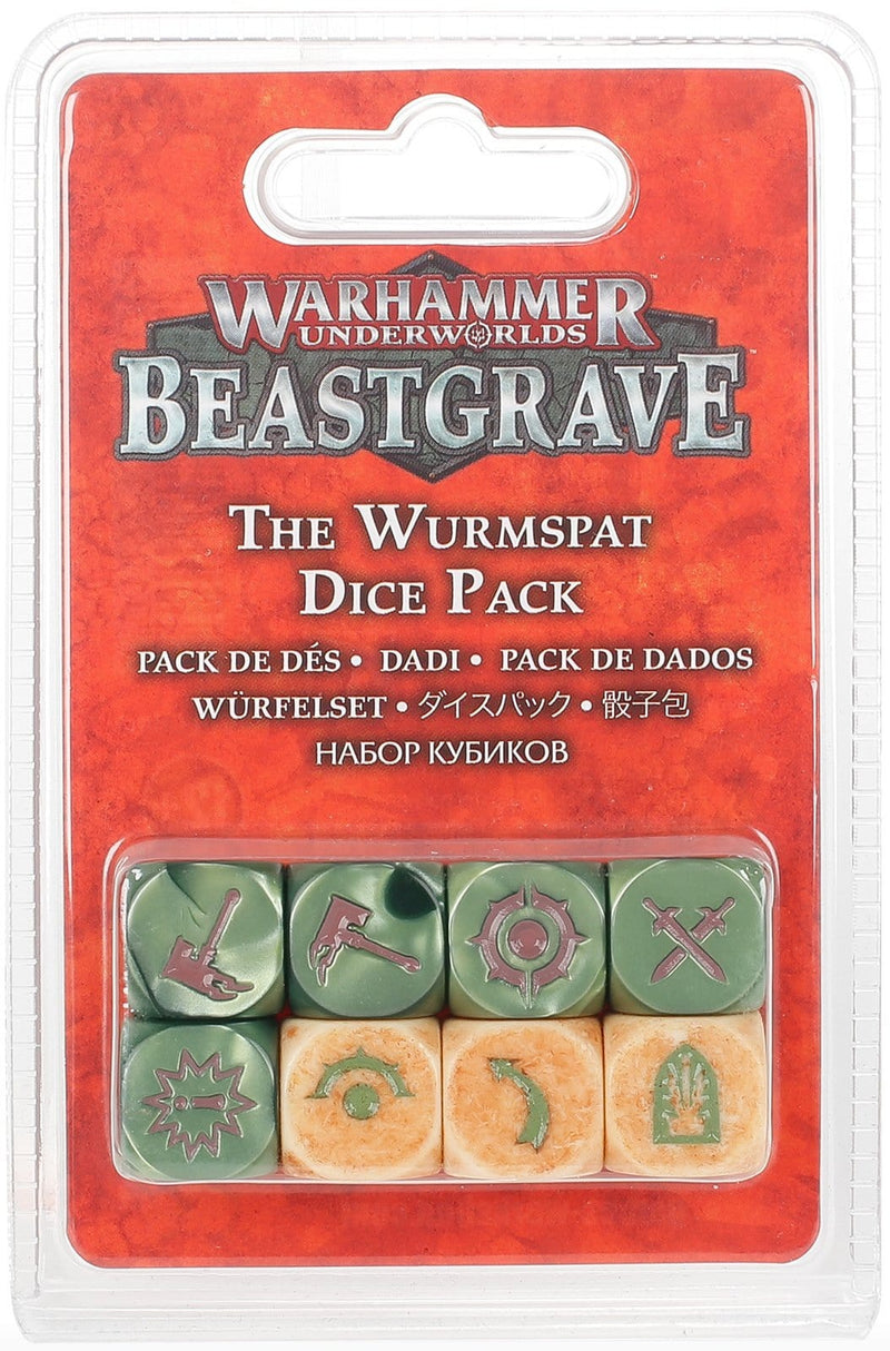 Beastgrave Dice Set: The Wurmspat ( 109-01-N ) - Used