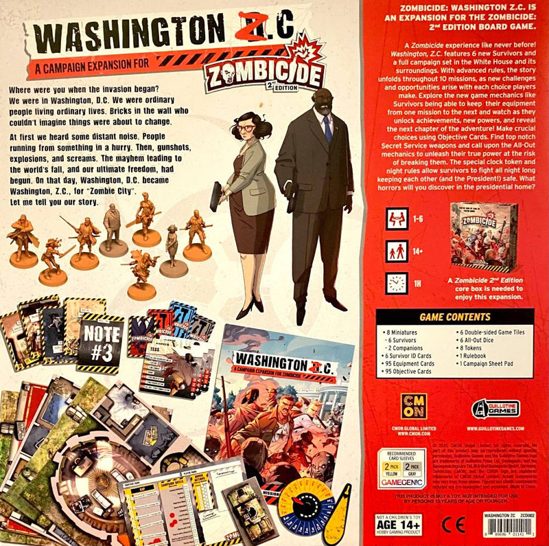 Zombicide - 2nd Edition Washington Z.C Expansion