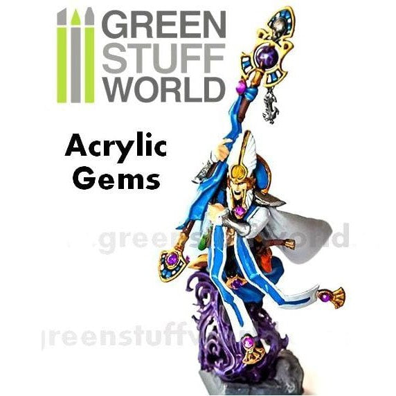 GSW Acrylic Gems 1mm to 2.5mm (1033)