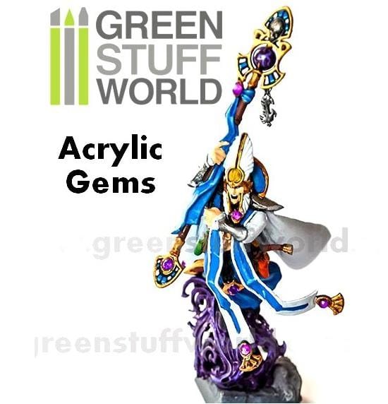 GSW Acrylic Gems 1mm to 2.5mm (1033)
