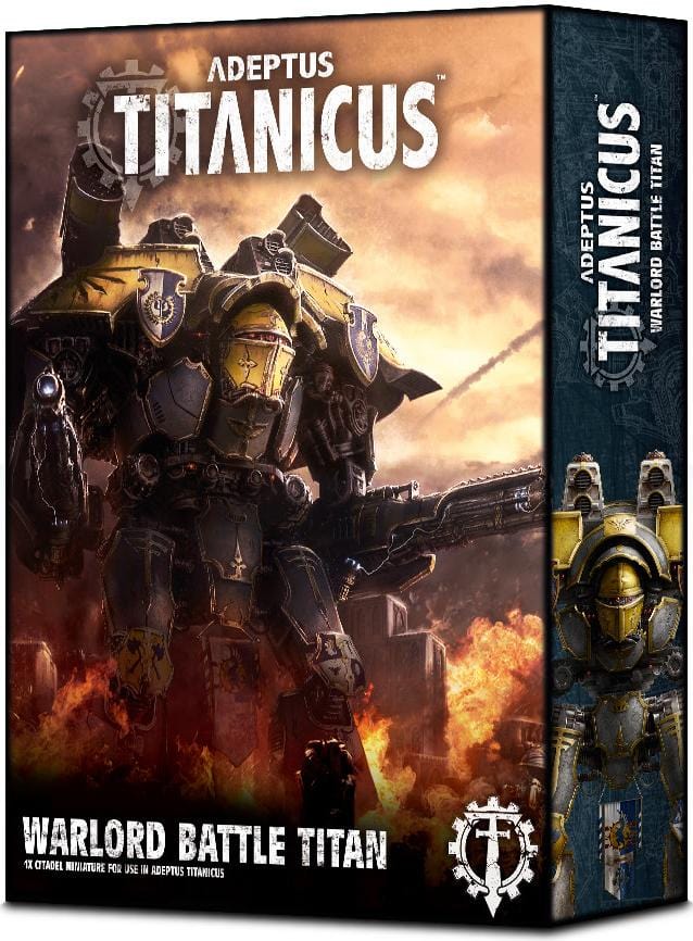 Adeptus Titanicus: Warlord Battle Titan ( 400-06-W ) - Used
