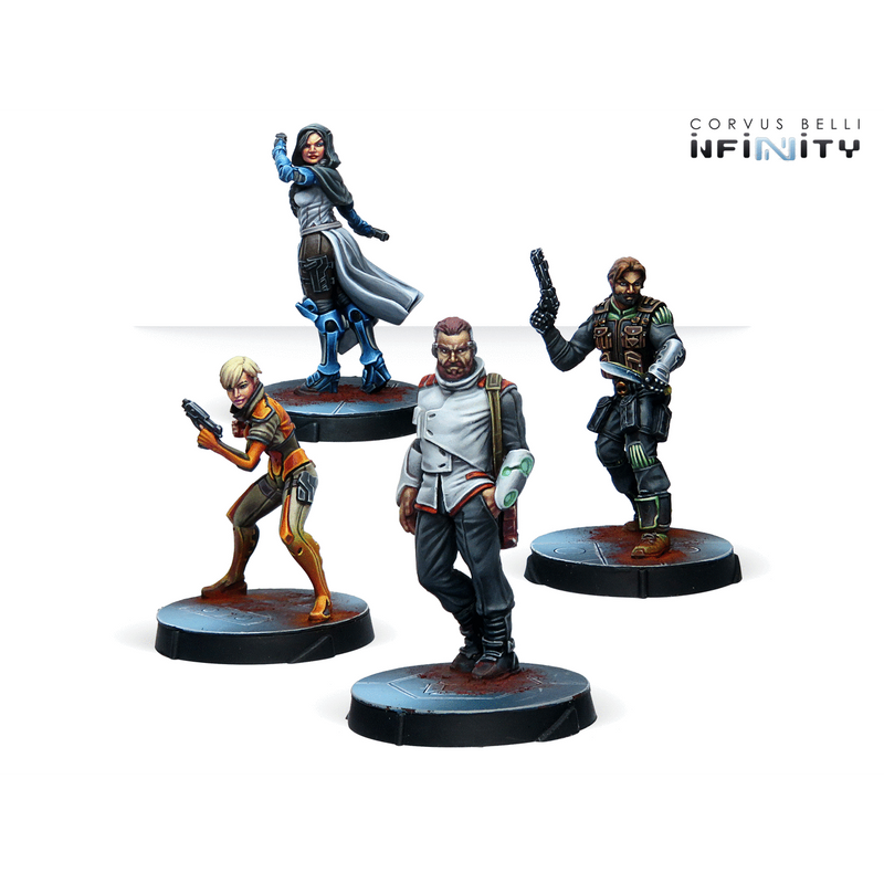 Infinity Agents of the Human Sphere - RPG Characters Set (280744)