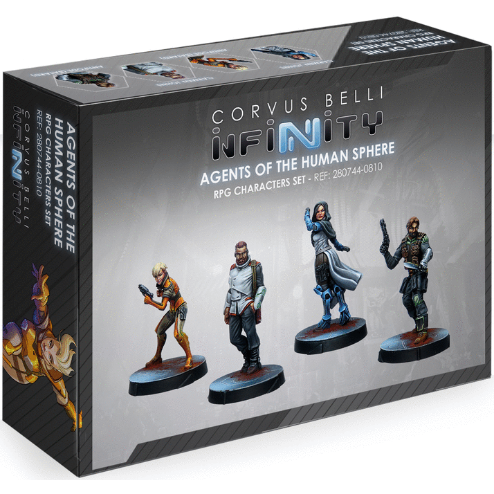 Infinity Agents of the Human Sphere - RPG Characters Set (280744)