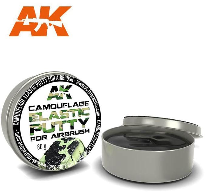 AK Camouflage Elastic Putty for Airbrush 80g (AK8076)