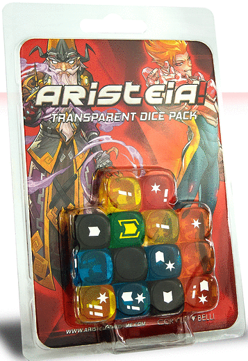 Aristeia! - Dice Pack Transparent ( CBARI49 )