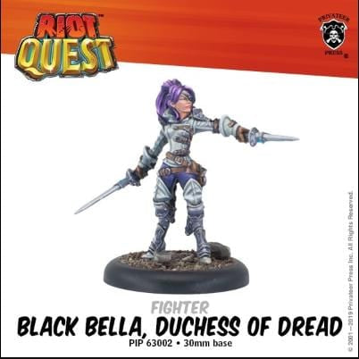 Riot Quest Black Bella, Duchess of Dread - pip63002 - Used
