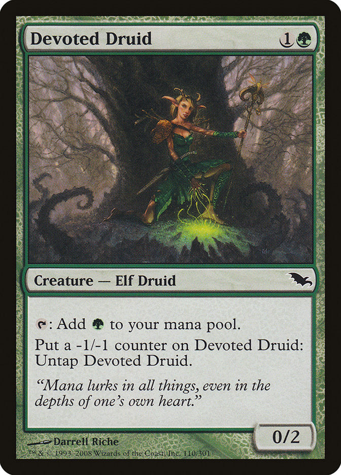Devoted Druid [Shadowmoor]