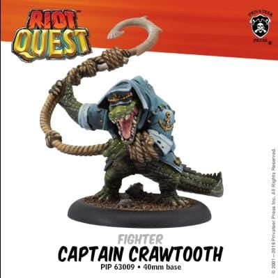 Riot Quest Captain Crawtooth - pip63009 - Used