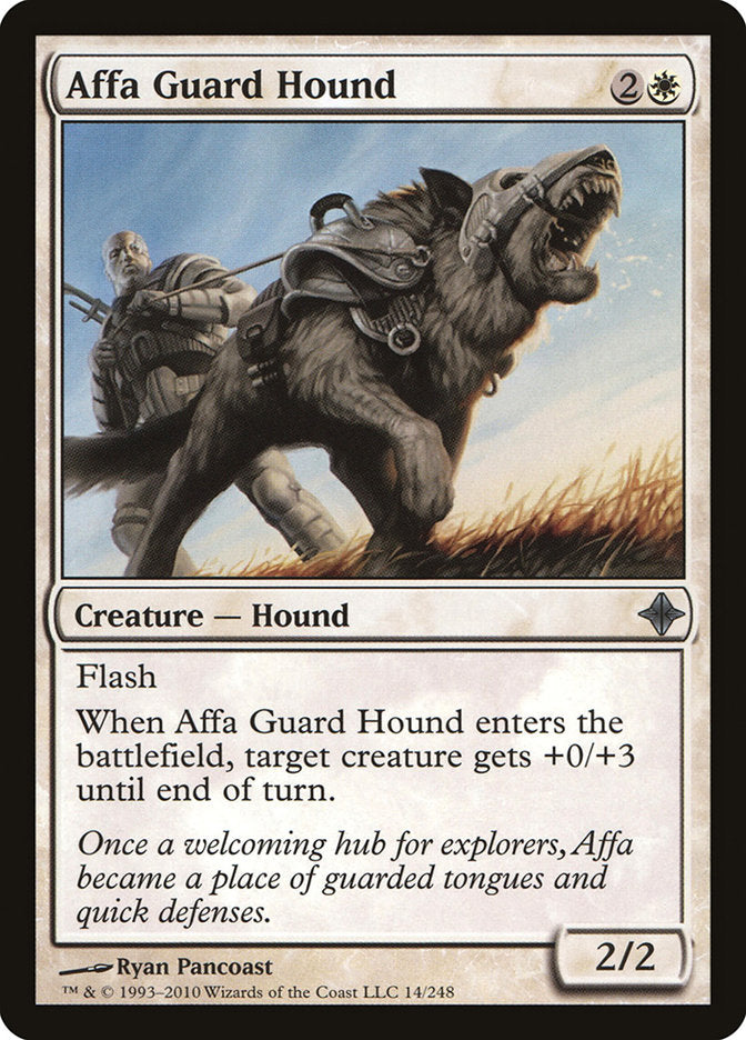 Affa Guard Hound [Rise of the Eldrazi]
