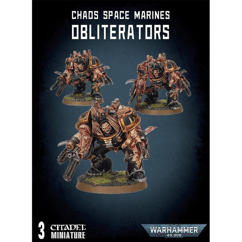 Chaos Space Marines Obliterators ( 43-41-W ) - Used