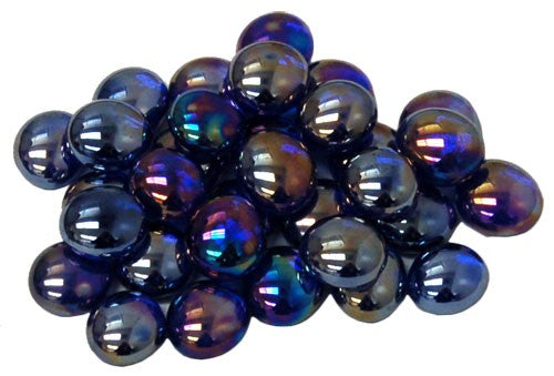 Glass Stone Counter 40+ Crystal Dark Blue Iridized - CHX01176